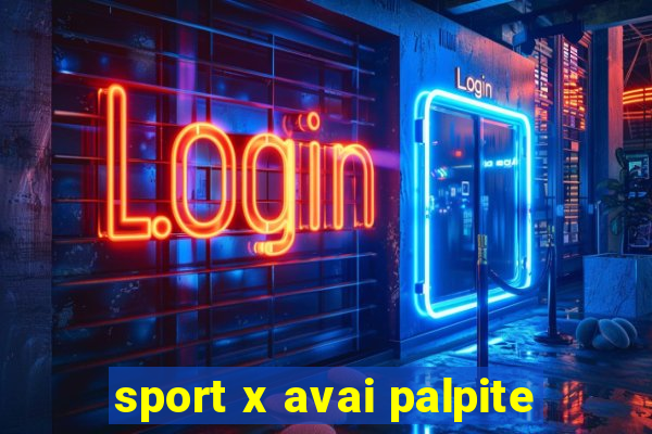 sport x avai palpite