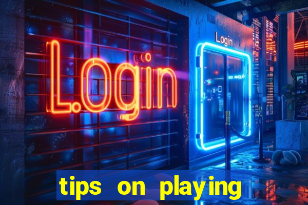 tips on playing slot machines