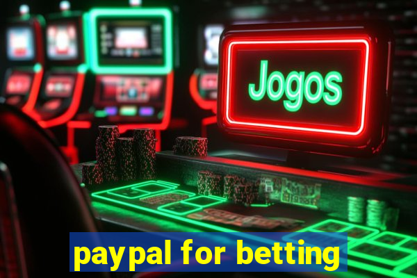 paypal for betting