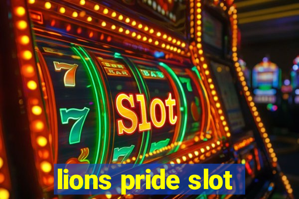 lions pride slot