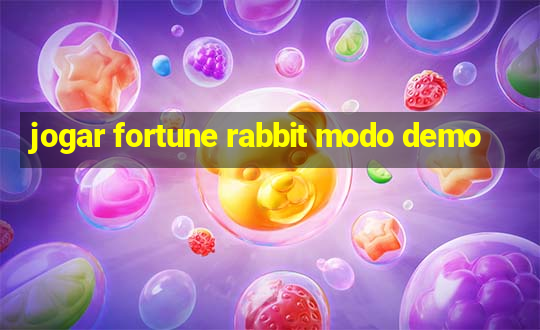 jogar fortune rabbit modo demo