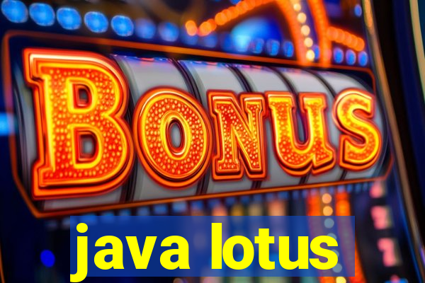 java lotus