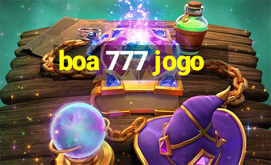 boa 777 jogo