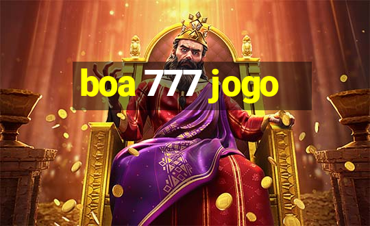 boa 777 jogo