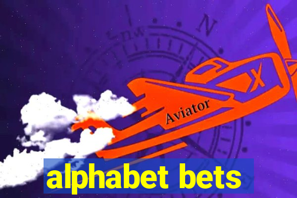 alphabet bets