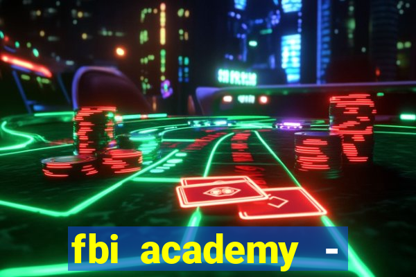 fbi academy - tragaperras bar