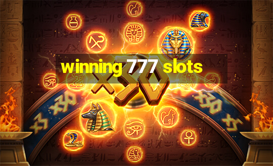 winning 777 slots