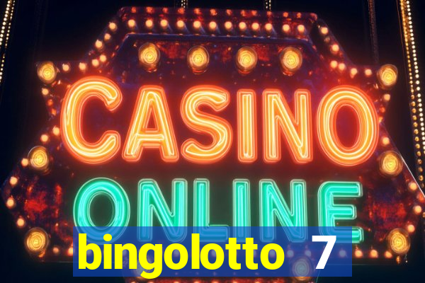 bingolotto 7 januari 2024