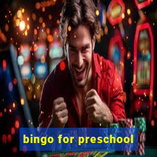 bingo for preschool