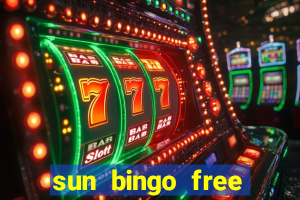 sun bingo free spins code