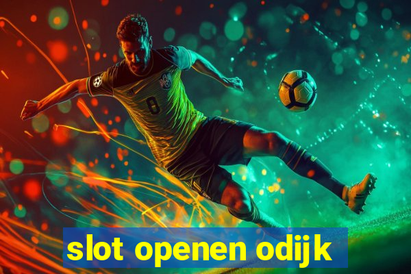 slot openen odijk