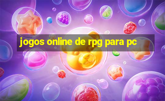 jogos online de rpg para pc