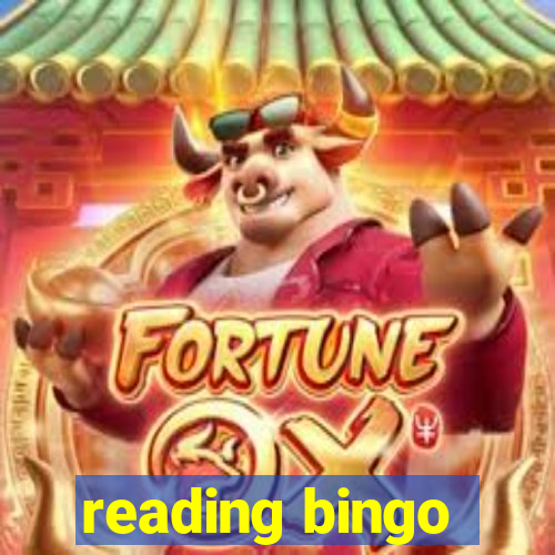 reading bingo