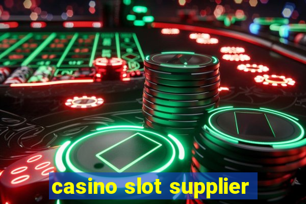 casino slot supplier