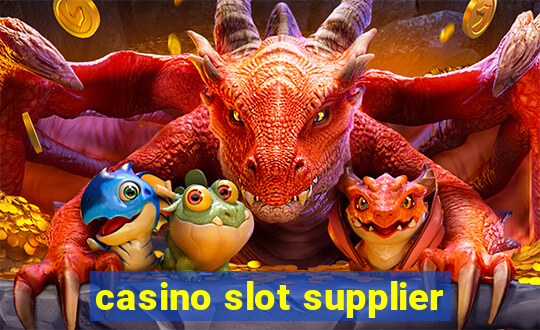 casino slot supplier