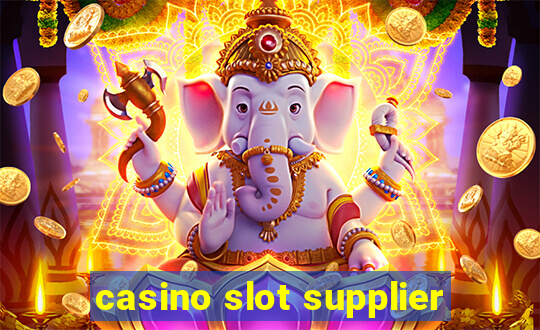 casino slot supplier