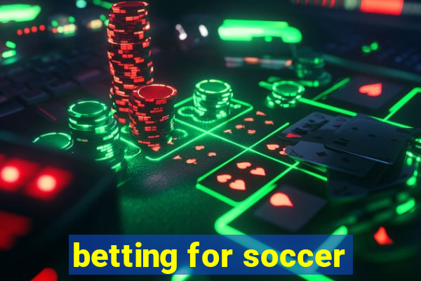 betting for soccer