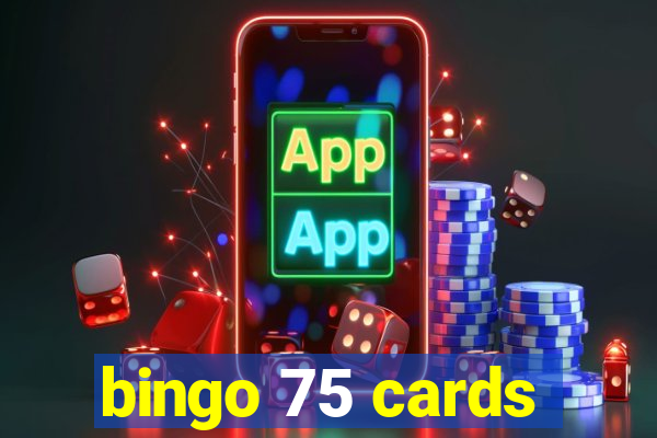 bingo 75 cards