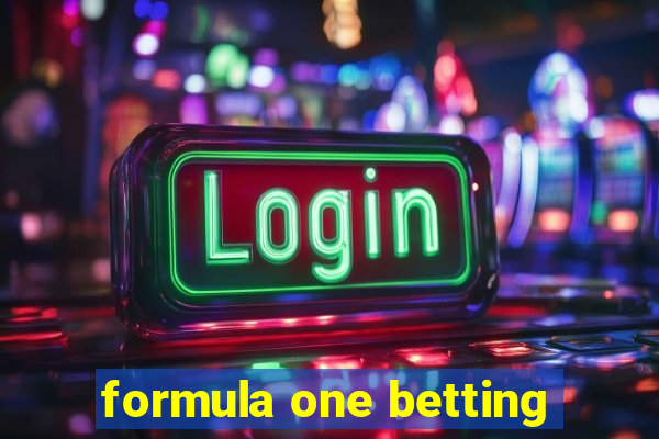 formula one betting