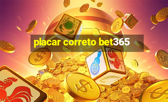 placar correto bet365