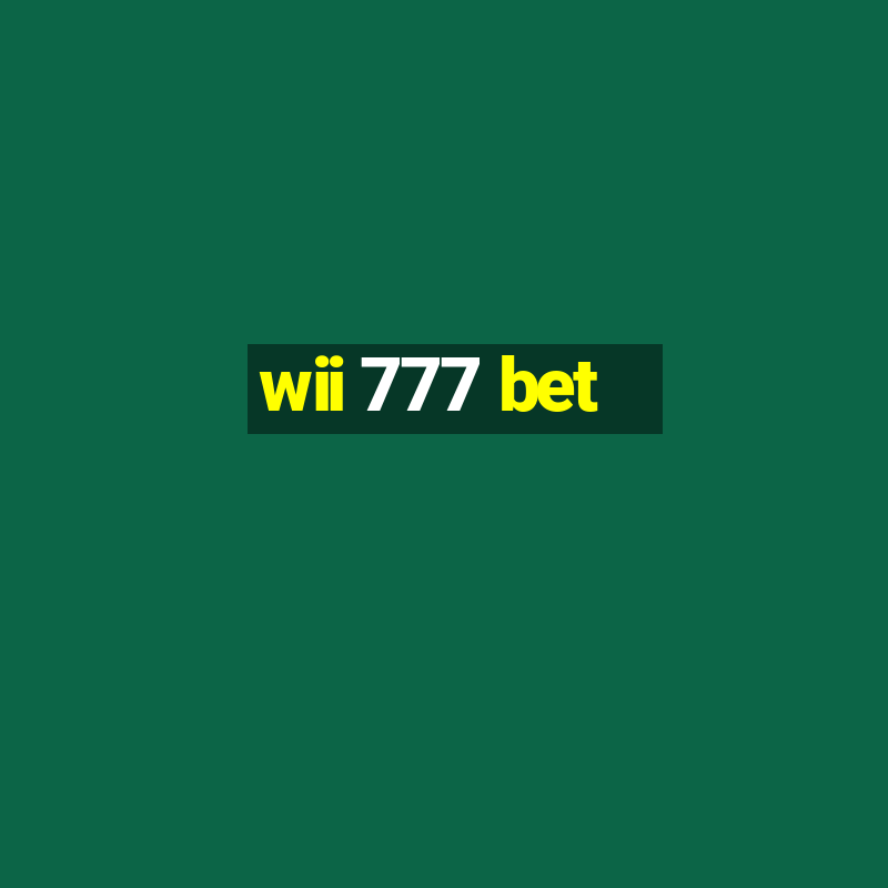 wii 777 bet