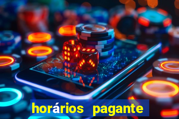 horários pagante fortune tiger