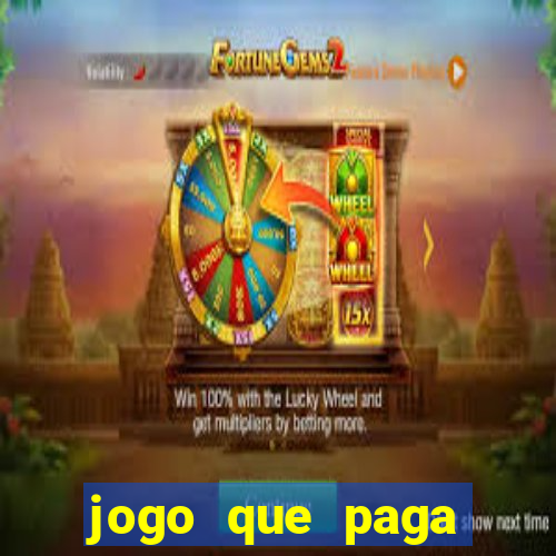 jogo que paga dinheiro de verdade no pix na hora