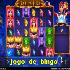 jogo de bingo online valendo dinheiro