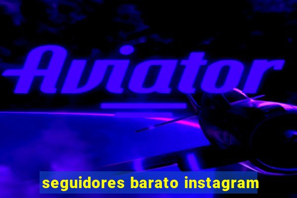 seguidores barato instagram