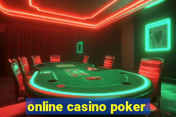 online casino poker