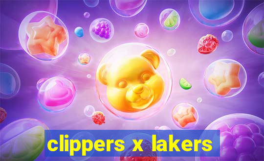 clippers x lakers