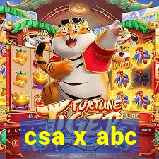 csa x abc