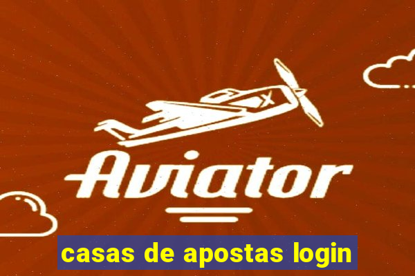 casas de apostas login