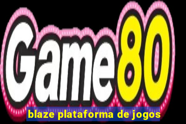 blaze plataforma de jogos