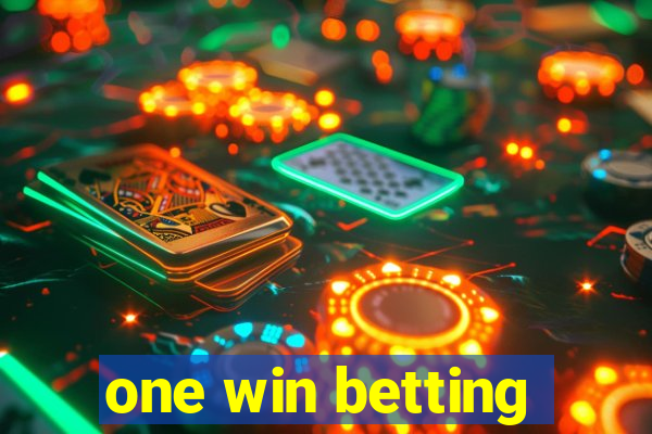 one win betting