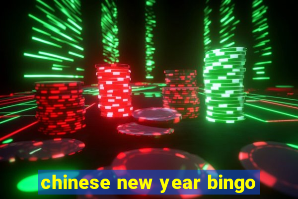 chinese new year bingo