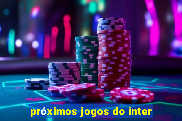 próximos jogos do inter