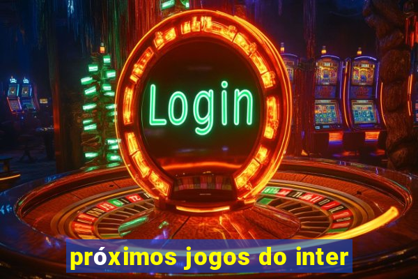 próximos jogos do inter