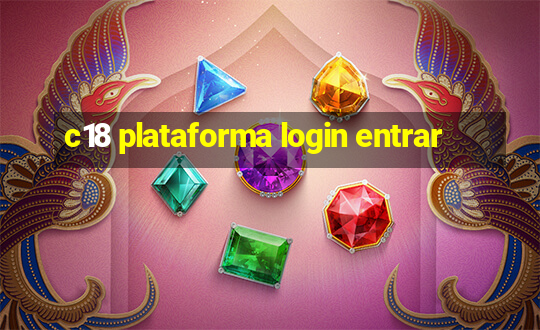 c18 plataforma login entrar