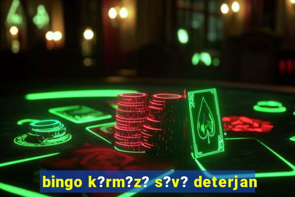 bingo k?rm?z? s?v? deterjan