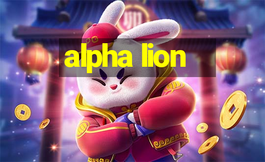 alpha lion