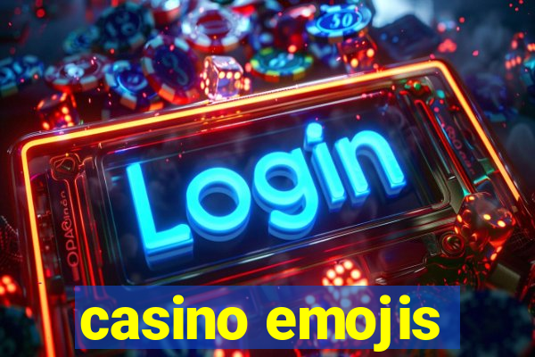 casino emojis