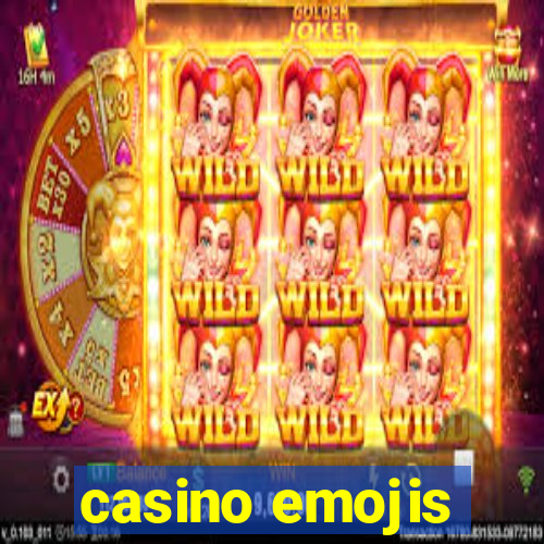 casino emojis