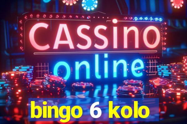 bingo 6 kolo