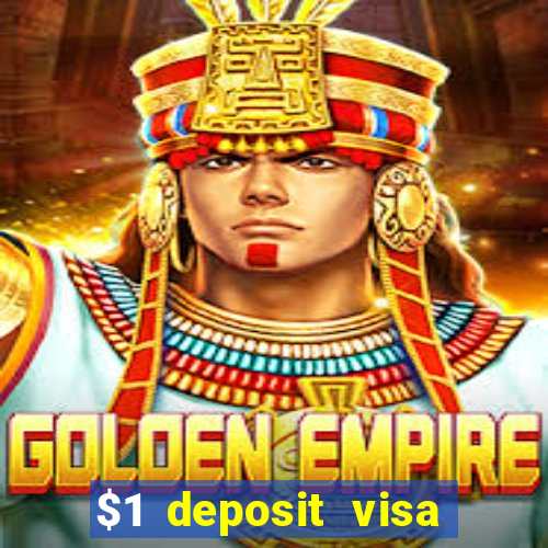 $1 deposit visa casino nz