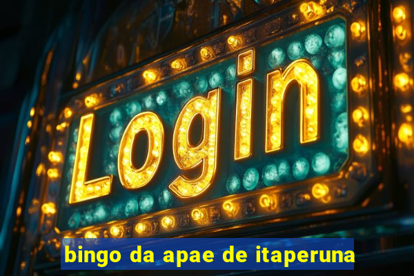 bingo da apae de itaperuna