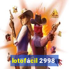 lotofácil 2998