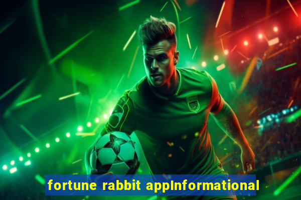 fortune rabbit appInformational