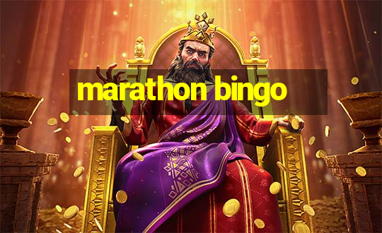 marathon bingo