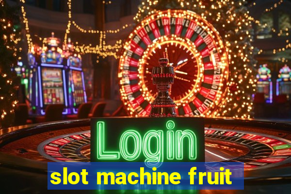 slot machine fruit